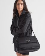 Re-Nylon Large Padded Shoulder Bag - Image 7